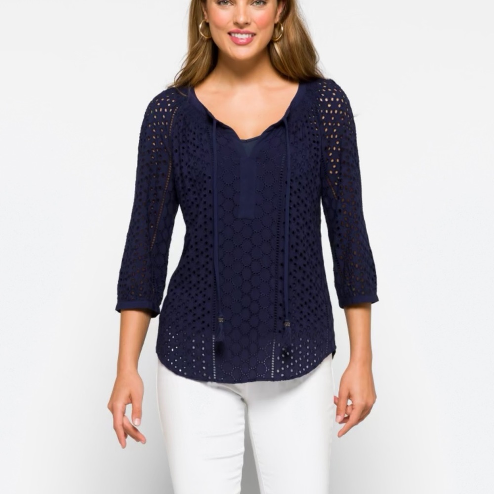 Stitch Fix boho style blouse.